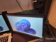 img 1 attached to Portable Computer Monitor Extender - 11.6" IPS, Compact, Foldable, 60Hz by Vodzsla review by Sandro Perez