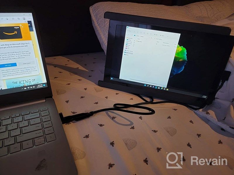 img 1 attached to Duex Portable Monitor Extender Compatible with 60Hz Refresh Rate review by Robert Hagadorn