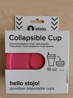 img 3 attached to ☕ Coffee On-the-Go: Stojo Collapsible Travel Cup with Straw - Perfect Food Service Equipment and Supplies for Travelers review by Anastazja Miller ᠌