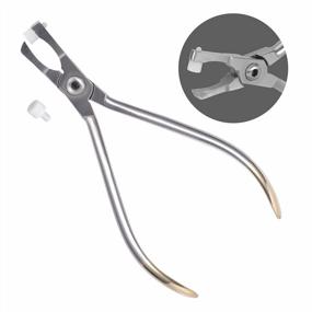 img 4 attached to Dental Surgical Tool: Orthodontic Band Removing Plier With White Cap For Bracket, Bands, Wire Removal