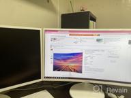 img 1 attached to Sleek Samsung 27 Curved Monitor: LC27F391FHNXZA with Stunning 1920X1080 Resolution review by Toby Johnson