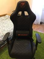 img 1 attached to Gaming chair COUGAR Armor One, on wheels, eco leather, black/orange [cu-armone] review by Adam Borkoski ᠌