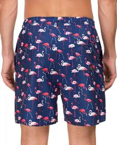 img 3 attached to Janmid Men'S Swim Trunks Quick Dry Beach Shorts With Pockets And Mesh Lining