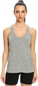 img 3 attached to Vislivin Women'S Racerback Workout Tank Tops - Pack Of 4 Athletic Tanks For Gym, Running And Exercise