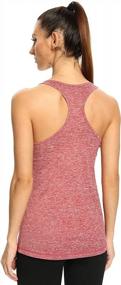 img 1 attached to Vislivin Women'S Racerback Workout Tank Tops - Pack Of 4 Athletic Tanks For Gym, Running And Exercise