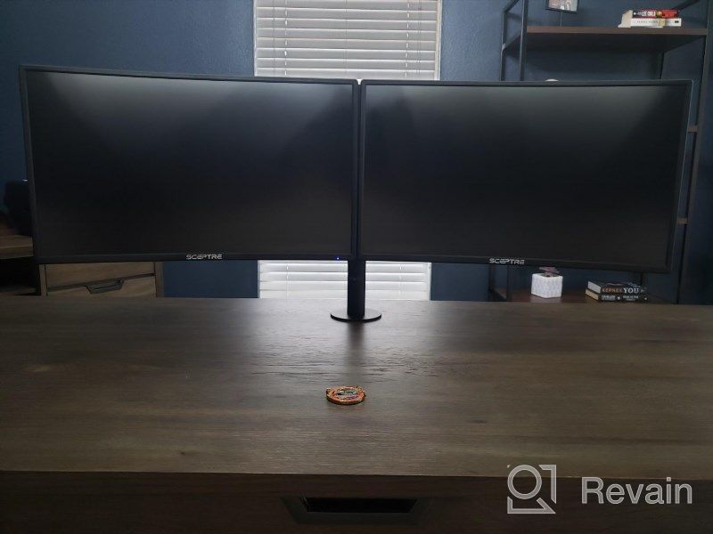 img 1 attached to Sceptre C248W 1920R Monitor: Curved DisplayPort Screen with Built-In Speakers, Wall Mountable & Flicker-Free Technology - C248W-1920R review by Cory Potts