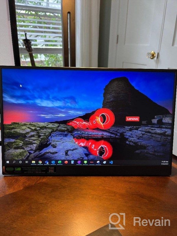 img 1 attached to Cocopar Upgraded Portable Monitor FreeSync Kickstand 15.6", 1920X1080P, 60Hz, Anti-Glare Coating, Flicker-Free, Frameless, Y156FH7R, HDMI review by Karthikeyan Elwell