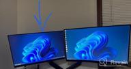 img 1 attached to 🖥️ Acer Zero Frame 23.8" Adaptive Sync IPS Monitor with Height Adjustment and HDMI review by Jason Scheehl