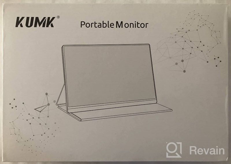 img 1 attached to KUMK Portable Monitor 17 Inch Eye Care 17.1", 1920X1200P, 60Hz, Wall Mountable, Built-In Speakers, Height Adjustment review by David Burboa