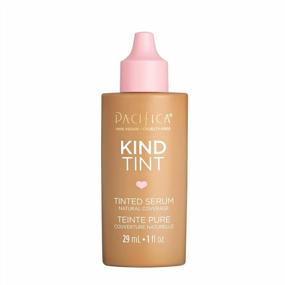 img 4 attached to Pacifica Beauty Kind Tint Tinted Serum Skincare Ingredients - Vegan Collagen, Hyaluronic Acid, Vitamin C, Niacinamide, Caffeine Lightweight Foundation Vegan, Cruelty Free, Clean Makeup
