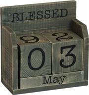 blessed is the man desk calendar by carpentree - multi-colored daily inspirations logo