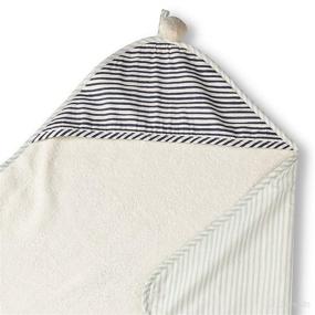 img 1 attached to Pehr Stripes Away Hooded Towel