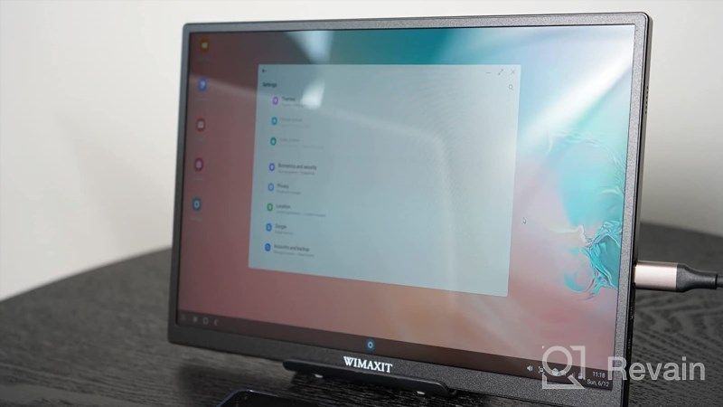 img 1 attached to High Definition Wimaxit Portable Monitor M1050C - 10.5" 1920X1280 Display: A Review review by Ron Vincent