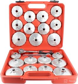 img 2 attached to ABN 23-Piece Oil Filter Cap and 1/2-inch Socket Wrench Remover Set