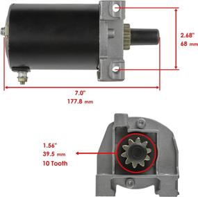 img 3 attached to Caltric Starter Generac 0D9004A 0E06010SRV