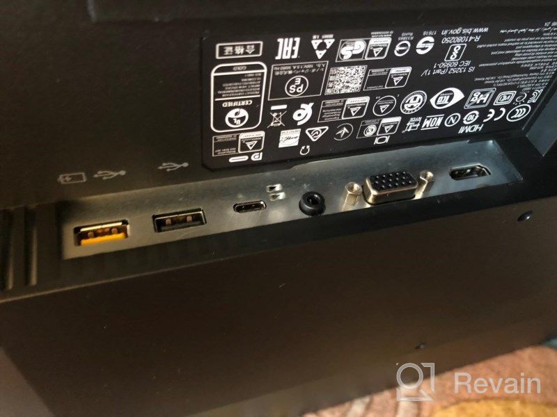 img 1 attached to Lenovo L27M 28: 27-Inch FreeSync Monitor with USB Hub and Anti-Glare Coating - Perfect for Wall Mounting and Tilt Adjustment review by Victor West