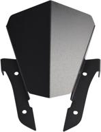 🏍️ amazicha black windscreen windshield for yamaha fz-07 fz07 model year 2013-2017 логотип