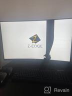 img 1 attached to Z-EDGE 27 Inch Curved Gaming Monitor: 240Hz, 1920X1080, Flicker Free, Built In Speakers & HDMI Input review by Jesse Murphy