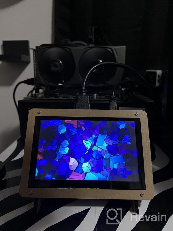 img 1 attached to 👉 Enhanced Performance with JUN-ELECTRON's Capacitive Raspberry 4 800X480 Touchscreen Portable 5"" Display review by Tommy Tubbs