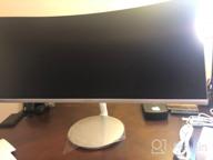 img 1 attached to 💻 Samsung CJ791 Thunderbolt Curved Monitor 34" 3440x1440p 100Hz with Wide Screen and USB Hub, LC34J791WTNXZA review by Justin Miller