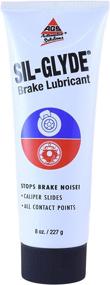 img 4 attached to AGS Sil-Glyde 8 oz Tube - Silicone Brake Assembly 🔧 Lubricant for Quieter Disc Brakes - Moisture Resistant, Heat & Rust Protector