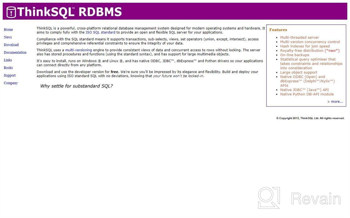 img 1 attached to ThinkSQL review by Ben Alvarez