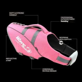 img 3 attached to BOCHO Reflective LifeJacket Buoyancy ，Adjustable Dogs via Apparel & Accessories