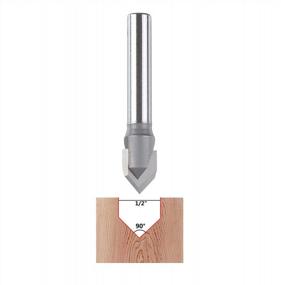 img 3 attached to Efficient Chamfering With SpeTool V-Groove Carbide Router Bit - Perfect For CNC Woodworking