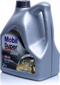 img 1 attached to Semi-synthetic engine oil MOBIL Super 2000 X1 10W-40, 4 l, 1 pc