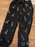 img 1 attached to 🦖 LOKTARC Boys' Dinosaur Clothing: Little Drawstring Sweatpants for Optimal Style and Comfort review by Steven Harper