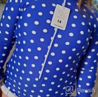 img 1 attached to Adorable Girls' Polka Dot And Daisy 1-Piece Swimsuits With Long Sleeves - Perfect For Beach Sports And Fun In The Sun (FBA) review by Jaime Collins