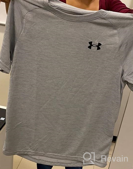 img 1 attached to 👕 Boys' Black Under Armour Short Sleeve T-Shirt: Clothing for an Active Lifestyle review by Kyle Cross