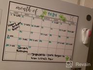 img 1 attached to Stay Organized and Efficient with planOvation's Magnetic Dry Erase Refrigerator Calendar: Large Monthly Planner Magnet for a Clutter-Free Life! review by Eric Krull
