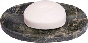 img 1 attached to Add Elegance To Your Bathroom With CraftsOfEgypt Green Marble Soap Dish – Polished & Shiny Holder For Your Soap