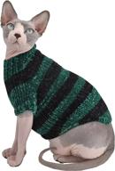 clothes turtleneck sweater hairless sweaters cats logo