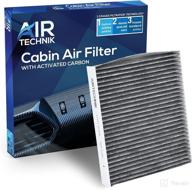 airtechnik cabin air filter with activated carbon for nissan altima 2019-2021, rogue 2022, sentra 2020-2022, infiniti qx50 2019-2021, qx80 2021, renault clio 2015-2017, logan 2015-2019, sandero 2011-2019 логотип