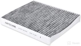 img 3 attached to AirTechnik Cabin Air Filter with Activated Carbon for Nissan Altima 2019-2021, Rogue 2022, Sentra 2020-2022, Infiniti QX50 2019-2021, QX80 2021, Renault Clio 2015-2017, Logan 2015-2019, Sandero 2011-2019