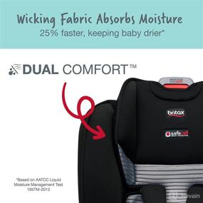 img 3 attached to 🚗 Britax Marathon ClickTight Convertible Car Seat - Dual Comfort Grey: Moisture Wicking & Ventilating Fabric [Amazon Exclusive]