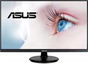 img 4 attached to ASUS VA27DQ 1080P Monitor with Adaptive Sync, 75Hz Refresh Rate, 🖥️ Frameless Design, Blue Light Filter, Flicker-Free Technology, Tilt Adjustment, and LED Backlighting