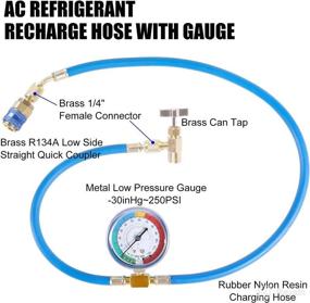 img 3 attached to JIFETOR Refrigerant Recharge Conditioning Measuring Tools & Equipment for Air Conditioning Tools & Equipment