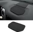 jdmcar dashboard mat compatible with 2021-2014 toyota tundra accessories - silicone material, black trim upgrade logo