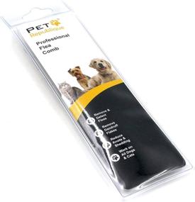 img 2 attached to Pet Republique Flea Comb for Dogs, Cats, and Pets – Grooming Tool to Safely Remove Fleas, Mites, Ticks, Dandruff Flakes – Fine Pins for Effective Results