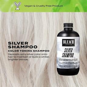 img 3 attached to Revive and Brighten Silver Tresses with London's Bleach Silver Shampoo 250ml