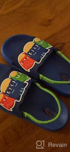 img 1 attached to PJ Masks Backstrap Mismatch Numeric_8 Boys' Shoes review by Justin Elmore