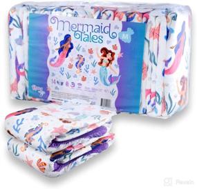 img 4 attached to Ultimate Comfort and Leak-Free Protection: Rearz - Mermaid Tales - All-Night Adult Diapers (14 Pack, Medium)