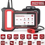 2022 newest version thinkscan plus s7 obd2 scanner - engine abs airbag transmission ac bcm ic diagnostic tool - code reader automotive scan tool srs oil tpms - 28 resets live data logo