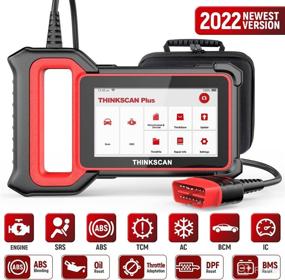 img 4 attached to 2022 Newest Version Thinkscan Plus S7 OBD2 Scanner - Engine ABS Airbag Transmission AC BCM IC Diagnostic Tool - Code Reader Automotive Scan Tool SRS Oil TPMS - 28 Resets Live Data