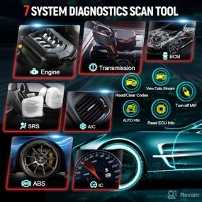 img 3 attached to 2022 Newest Version Thinkscan Plus S7 OBD2 Scanner - Engine ABS Airbag Transmission AC BCM IC Diagnostic Tool - Code Reader Automotive Scan Tool SRS Oil TPMS - 28 Resets Live Data