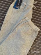 img 1 attached to Sensory-Friendly Nautica Heather Fleece Sweatpants 👖 for Girls - Clothing for Pants & Capris review by Ladonna Adams