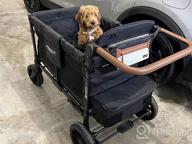 img 1 attached to Organize Your Stroller With Itzy Ritzy Adjustable Caddy - 2 Built-In Pockets, Front Zipper & Fits Most Strollers! review by Renee Robinson